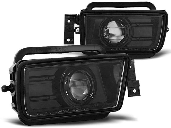 Тунинг халогени черни с лупи за BMW E34 02.88-12.95