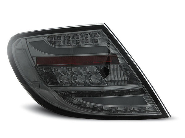 Тунинг LED стопове опушени за Mercedes C-класа W204 2007-2010 седан