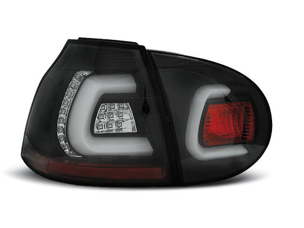 Тунинг LED стопове черни за Volkswagen GOLF 5 10.2003-2009 хечбек