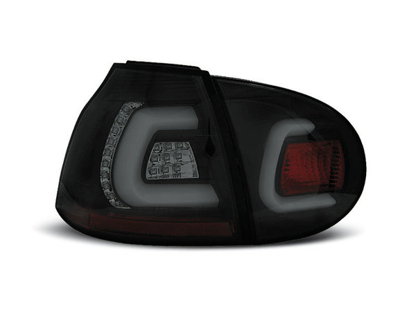 Тунинг LED стопове черни опушени за Volkswagen GOLF 5 10.2003-2009 хечбек