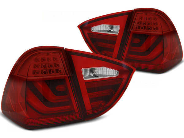 Тунинг LED BAR стопове червени за BMW E91 05-08