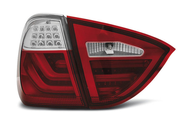 Тунинг LED BAR стопове червено бяло за BMW E91 05-08