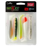 Силикони Spikey Shad 9 cm, mixed colours x 5