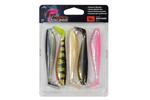 Силикони Zander Pro Shad 7.5 cm, UV mixed colour pack x 5