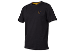 Тениска Fox collection Black / Orange T-shirt - L