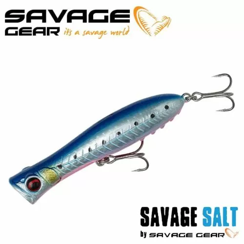 Воблер SG Gravity Popper - 9 cm, 13.5 g, Pink Belly Sardine