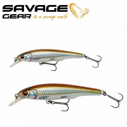 Воблер Savage Gear Gravity Twitch SR - 8.3 cm, Ayu Chrome-Copy