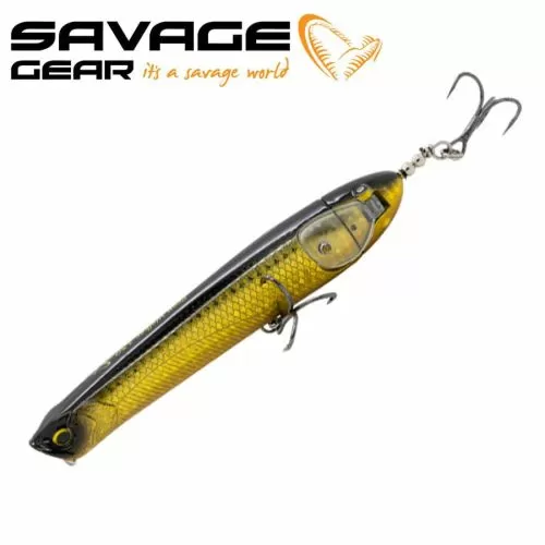 Повърхностна примамка SG Prop Walker - 10 cm, 21 g, Golden Shiner