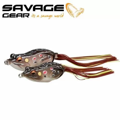 Силиконова жаба Savage Gear 3D Walk Frog 55 Brown Frog