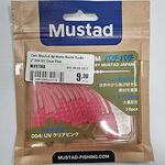 Силикон Mustad Aji Worm Bachi-Bachi - 2''  004 UV Clear Pink