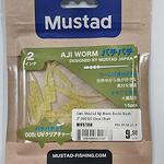 Силикон Mustad Aji Worm Bachi-Bachi - 2'' 005 UV Clear Chart