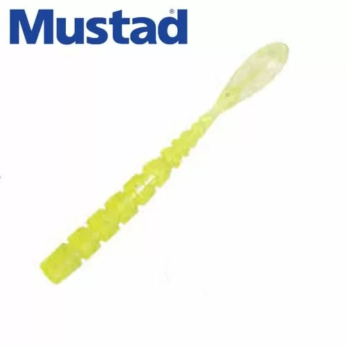Силикон Mustad Aji Worm Fla-Fla - 2'' 005 UV Clear Chart