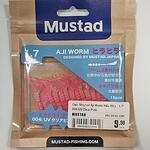 Силикон Mustad Aji Worm Hila-Hila - 1.7'' 004 UV Clear Pink