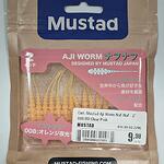 Силикон Mustad Aji Worm Naf-Naf - 2'' 008 UV Clear Pink