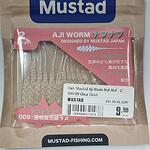 Силикон Mustad Aji Worm Naf-Naf - 2'' 009 UV Clear Chart