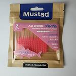 Силикон Mustad Aji Worm Plu-Plu - 2'' 004 UV Clear Pink