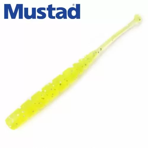 Силикон Mustad Aji Worm Plu-Plu - 2'' 005 UV Clear Chart