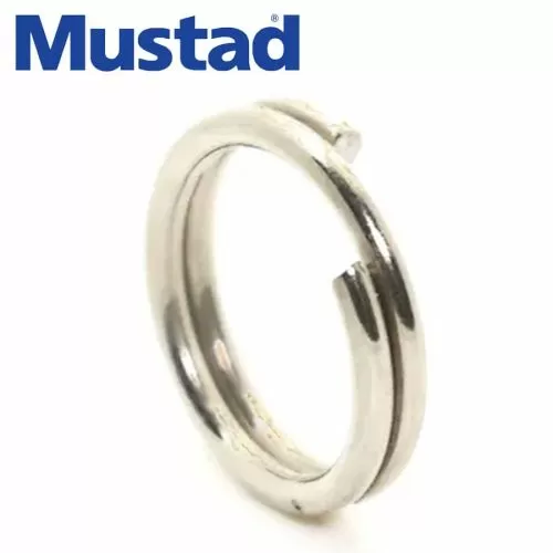 Халки Mustad Round Split Ring - 3.6 mm #3,6 Ni 10 pcs-Copy