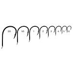 Куки Mustad Beak Hooks 92553NP-BN #6/0, 5pcs-Copy