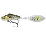 Спинер SG 3D Sticklebait Tailspin - 6.5 cm, 9.0 g, Green Silver Ayu