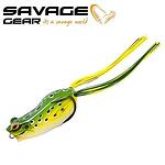 Примамка SG Hop Popper Frog 5.5cm 15g Floating Green Leopard