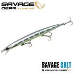 Воблер SG Sandeel Jerk minnow 175 S, 29 g, Zebra Glow