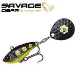 Спинер Savage Gear Fat Tail Spin - 5.5 cm, 9 g, Black Magic