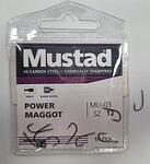 Куки Mustad Power Maggot Spade Barbed MU03-NP-BN #14,10pcs