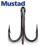 Куки тройки Mustad Needlepoint Treble Hook 36329NP-BN #1, 5pcs