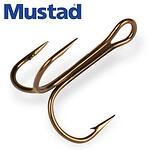 Куки тройки Mustad Round Treble Hooks 35647-BR #12, 25pcs