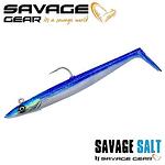Силикон SG Sandeel V2 12cm 22g Sinking Blue Pearl Silver 2+1