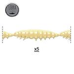 Силикон Libra Lures Larva Multi - 12.5 cm, 005 Cheese (вкус Сирене)