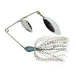 RTB Dual Blade Spinnerbait - 20g, Silver Black Glitter