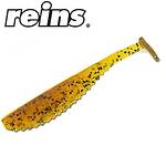 Reins S-Cape Shad 4.8"/ 12.9 cm - 429 Motor Oil Pepper, 4 pcs