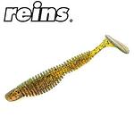 Reins Fat Bubbling Shad 4.0" / 10.16 cm - 429 Motor Oil Papper, 6 pcs