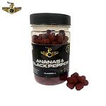 Дъмбели BATTLE BAITS Ananas & Black Pepper - 150g, 20 mm, бавни