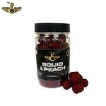 Дъмбели BATTLE BAITS Squid & Peach - 150 g, 20 mm