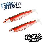 Fiiish Black Minnow No1 Double Combo - 2 x 7 cm, 3+6g, Red Pepper