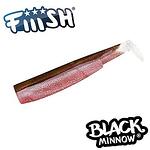 Fiiish Black Minnow No2 - 3 x 9 cm, Pink / Rose