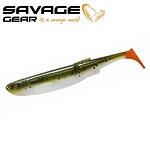 Силикони SG Savage Minnow WL Tail100 - 10 cm, 10 g, Lemon Back, 5pcs-Copy