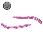 Силикон Libra Lures Fatty D'Worm 65 - 018 Pink Pearl (вкус Сир.)