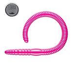 Силикон Libra Lures Flex Worm 95 - 019 Hot pink limited edition (вкус Сир.)