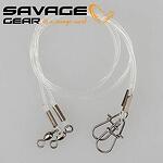 Повод  SG Regenerator Trace 50cm 0.85mm 20kg Swivel Needle Snap 3pc