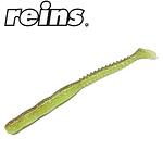 Reins Bubbling Shad 4.0" / 10.16 cm - 429 Motor Oil Pepper, 8 pcs-Copy