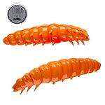 Силикон Libra Lures Larva 35 - 011 Hot orange (вкус Чесън)