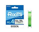 Плетено влакно Gosen Roots PE X4 Light Green - 150 m, #0.6