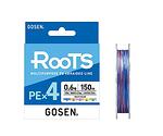 Плетено влакно Gosen Roots PE X4 Multi Color - 200 m, #0.8