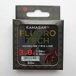 Флуорокарбон Kamasan Fluoro Tech - 50 m, 0.16 mm, 1.59 kg