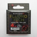 Флуорокарбон Kamasan Fluoro Tech - 50 m, 0.17 mm, 1.81 kg