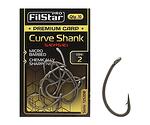 Куки F1252DB Premium Carp Curve Shank №4